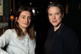 Portrait of Marine Tondelier and Lucie Castets - Paris