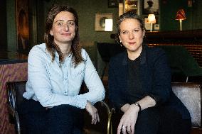 Portrait of Marine Tondelier and Lucie Castets - Paris