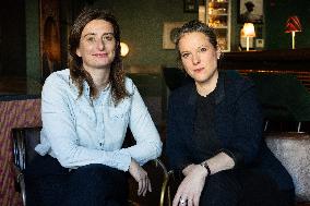 Portrait of Marine Tondelier and Lucie Castets - Paris