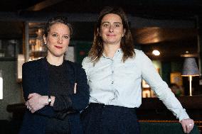 Portrait of Marine Tondelier and Lucie Castets - Paris