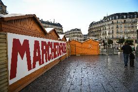 Christmas fair in Paris FA