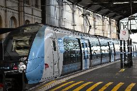 Saint Lazare rail station in Paris FA