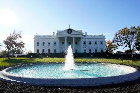 White House Holiday Decor Preview - Washington