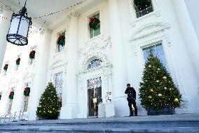 White House Holiday Decor Preview - Washington