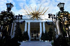 White House Holiday Decor Preview - Washington