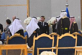 President Macron Arrives At Riyadh