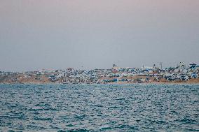 Displaced Palestinians in Deir al-Balah - Palestine