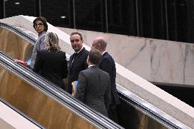 President Macron Arrives At Riyadh