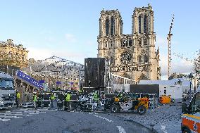 Notre Dame De Paris Prepares For Reopening - Paris