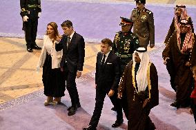 State Visit of Emmanuel Macron to The Kingdom of Saudi Arabia - Riyadh