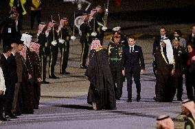 State Visit of Emmanuel Macron to The Kingdom of Saudi Arabia - Riyadh