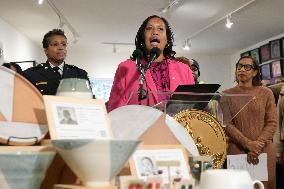 DC: Mayor Bowser hold a Shopping in Local Business press conference