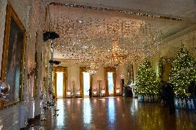 First Lady Unveils The 2024 White House Christmas Decorations