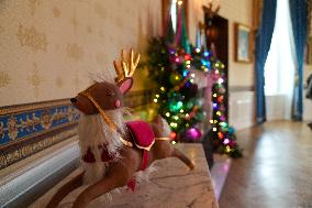 First Lady Unveils The 2024 White House Christmas Decorations