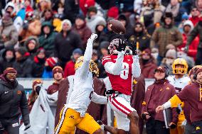 Wisconsin Badgers Vs. Minnesota Golden Gophers