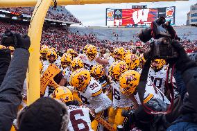 Wisconsin Badgers Vs. Minnesota Golden Gophers