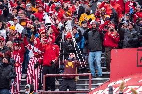 Wisconsin Badgers Vs. Minnesota Golden Gophers