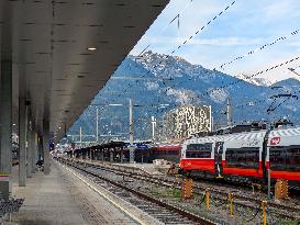 Innsbruck Central Station, Austria