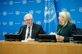 NY: UN Press Conference On The Unrest In Haiti