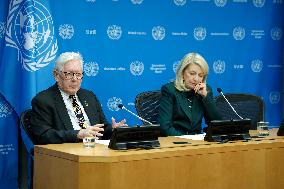 NY: UN Press Conference On The Unrest In Haiti