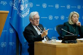 NY: UN Press Conference On The Unrest In Haiti