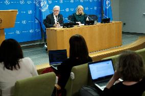 NY: UN Press Conference On The Unrest In Haiti