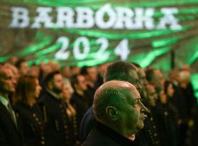 President Duda Marks Miners’ Day At Historic Wieliczka Salt Mine