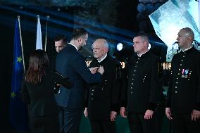 President Duda Marks Miners’ Day At Historic Wieliczka Salt Mine