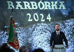 President Duda Marks Miners’ Day At Historic Wieliczka Salt Mine