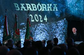 President Duda Marks Miners’ Day At Historic Wieliczka Salt Mine