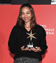 Zoe Saldana Honored - Turin