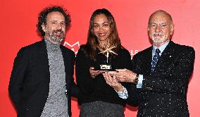 Zoe Saldana Honored - Turin