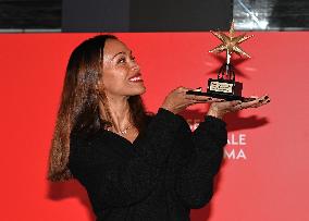 Zoe Saldana Honored - Turin