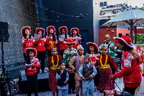 Christmas Tree Lighting Ceremony In Nepal