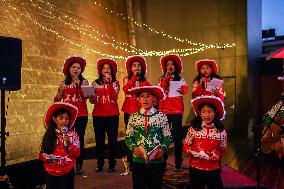 Christmas Tree Lighting Ceremony In Nepal