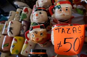 Christmas Bazaar In Tláhuac, Mexico City