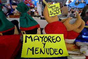 Christmas Bazaar In Tláhuac, Mexico City