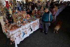 Christmas Bazaar In Tláhuac, Mexico City