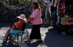 Christmas Bazaar In Tláhuac, Mexico City