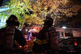 3rd Alarm Fire Kills One Person At 526 East 82nd Street On The Upper East Side Of Manhattan New York