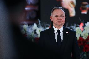 President Andrzej Duda During The Celebration Of Saint Barbara's Day In Wieliczka