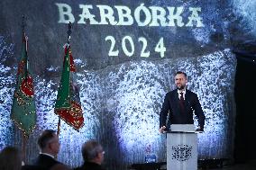 President Andrzej Duda During The Celebration Of Saint Barbara's Day In Wieliczka