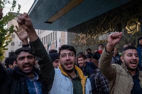 Protest Against President Erdogan In Tehran