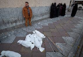 Protest Against President Erdogan In Tehran