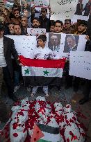 Protest Against President Erdogan In Tehran