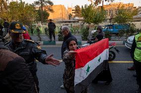 Protest Against President Erdogan In Tehran