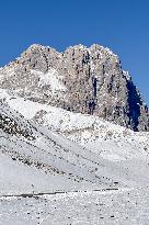 First Snow in Campo Imperatore