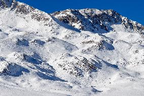 First Snow in Campo Imperatore