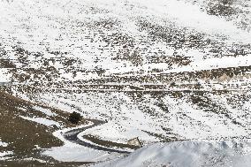 First Snow in Campo Imperatore