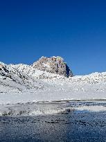 First Snow in Campo Imperatore